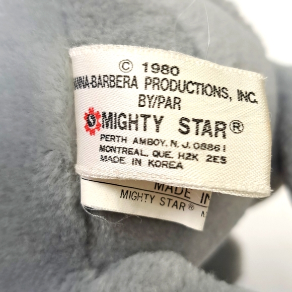 Vintage "ASTRO" plush dog with tush tag 1980 HANNA-BARBERA PRODUCTIONS - Picture 5 of 6